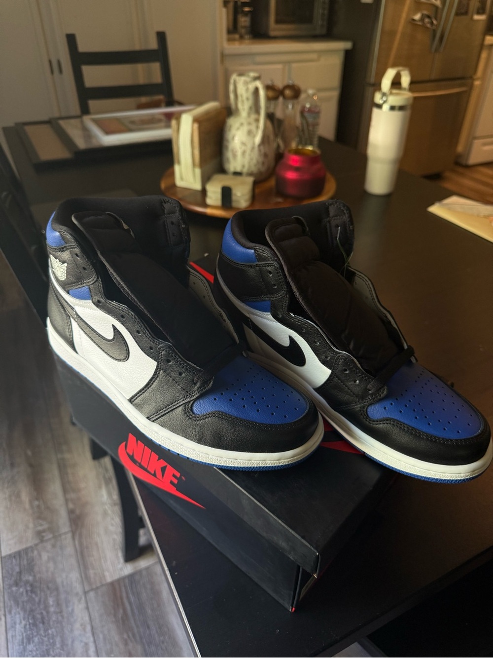 Nike Air Jordan 1 Retro High OG - Black / White / Royal Blue